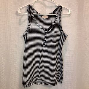 3 for $12 bundle! Striped tank top from the Loft